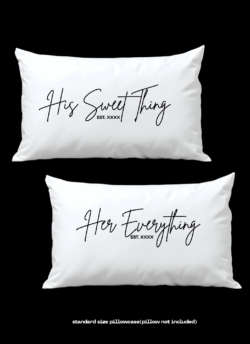 Power Couple Pillowcases (2pc)