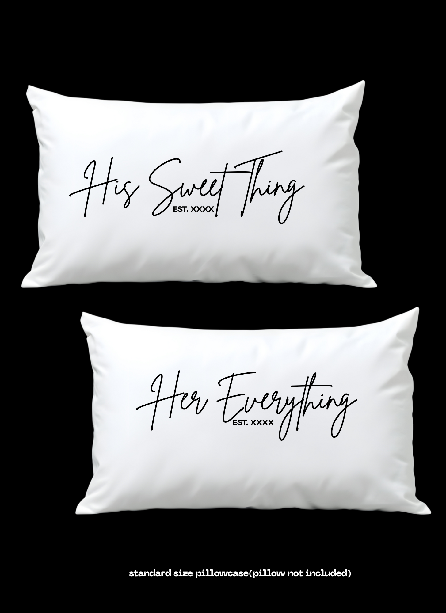Power Couple Pillowcases (2pc)