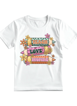 🍎 Back-To-School Teacher Graphic Tee Bundle (Set of 3)